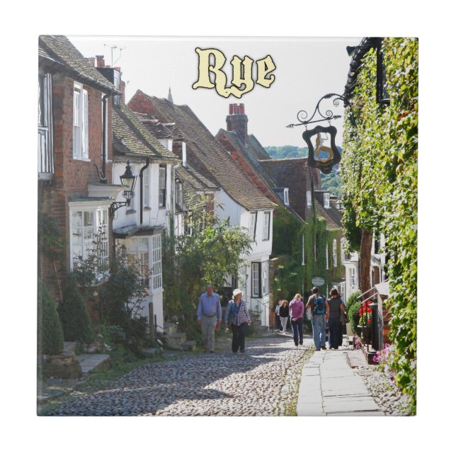 Fantastisk! Rye England Kakelplatta (Framsidan)