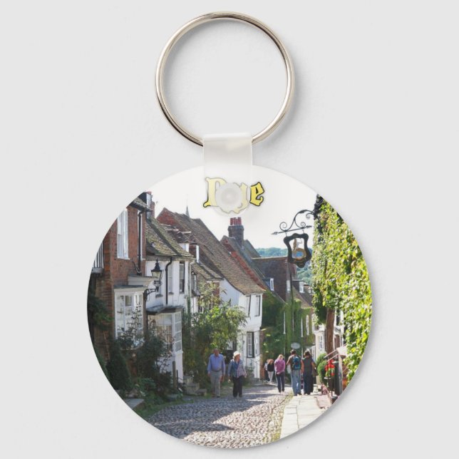 Fantastisk! Rye England Nyckelring (Framsida)