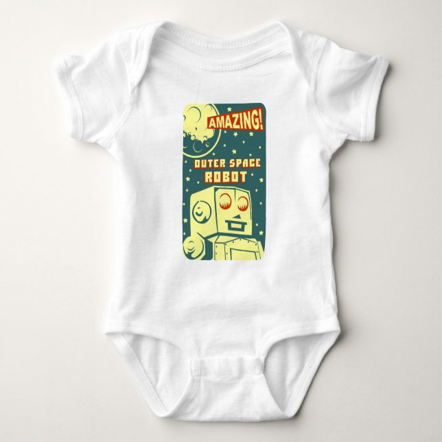 Fantastisk rymdenrobot tröja (Framsida)