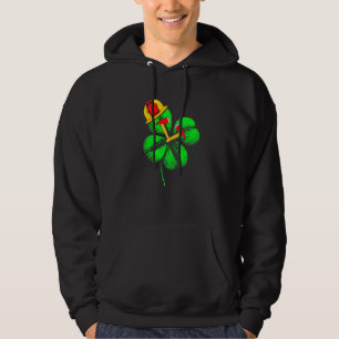Fantastisk Saint patrick S-dagen Brandfighter Sham Hoodie