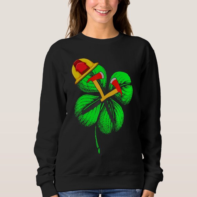 Fantastisk Saint patrick S-dagen Brandfighter Sham T Shirt (Framsida)