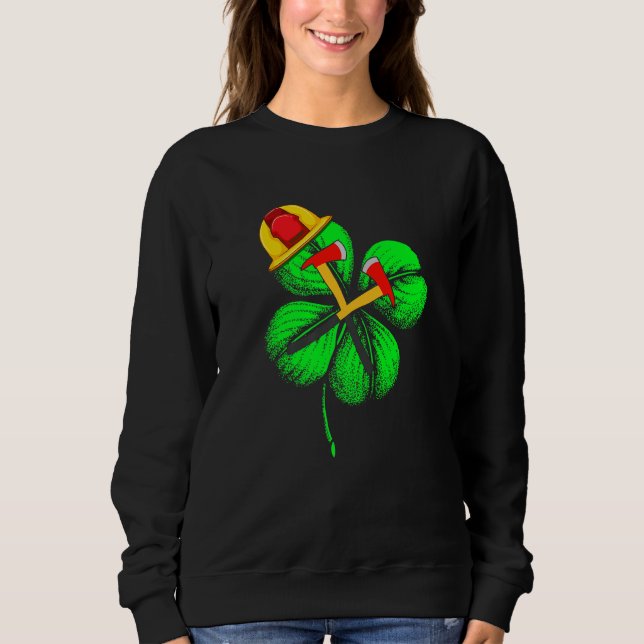 Fantastisk Saint patrick S-dagen Brandfighter Sham T Shirt (Framsida)
