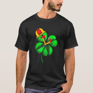 Fantastisk Saint patrick S-dagen Brandfighter Sham T Shirt