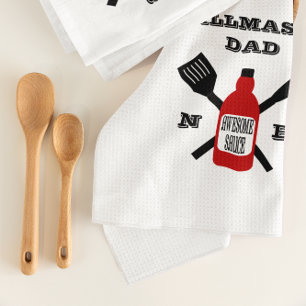 Fantastisk Sauce Personlig Kitchen Towel Kökshandduk