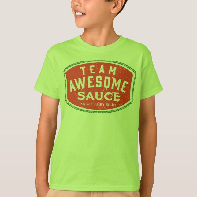 Fantastisk Sauce T-shirt (Framsida)