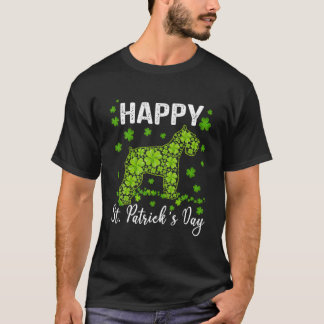 Fantastisk Schnauzer Saint patrick's day Hund Papp T Shirt