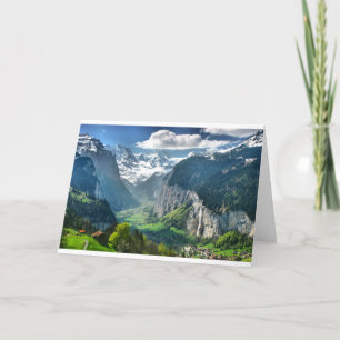 Fantastisk Schweiz Alpernor Kort