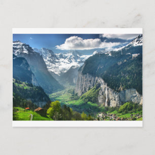 Fantastisk Schweiz Alpernor Vykort