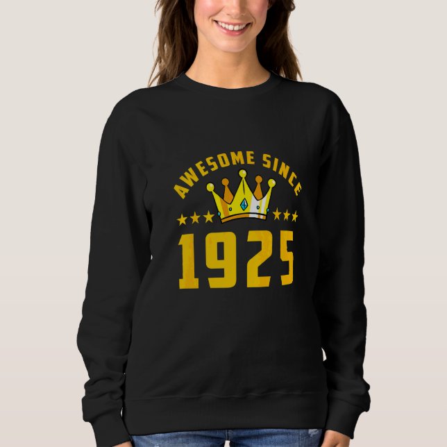 Fantastisk Sedan 1925 Födelsedag   T Shirt (Framsida)