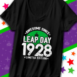 Fantastisk sedan 1928: Bladdagen 29 födelsedagar T Shirt