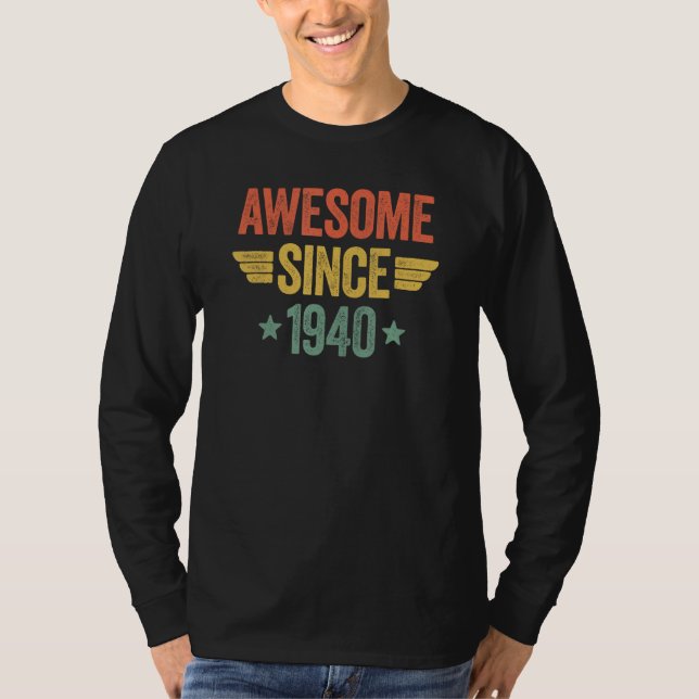Fantastisk sedan 1940 t shirt (Framsida)