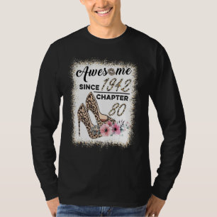 Fantastisk sedan 1942 Kapitel 80 Leopard Shoes Lip T Shirt
