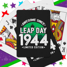 Fantastisk sedan 1944 års lövdag, 29 födelsedagar casinokort