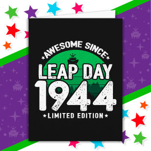 Fantastisk sedan 1944 års lövdag, 29 födelsedagar kort