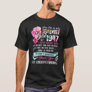 Fantastisk sedan 1947 75:e födelsedag är jag en se t shirt