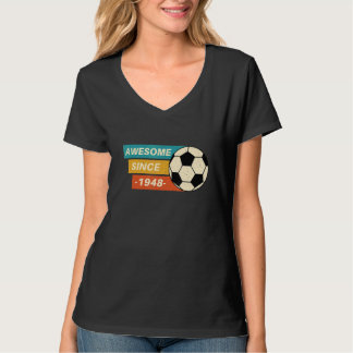 Fantastisk sedan 1948, 74 år gammal födelsedagskal t shirt