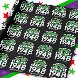 Fantastisk sedan 1948: Bladdagen, 29 födelsedagar Presentpapper