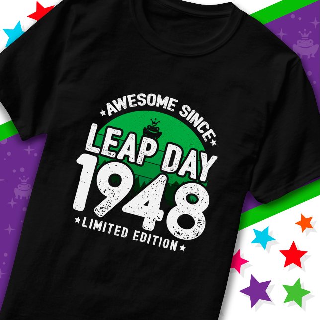 Fantastisk sedan 1948: Bladdagen, 29 födelsedagar T Shirt (Skapare uppladdad)