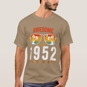 Fantastisk Sedan 1952 Födelsedag Retro Vintage 70 T Shirt
