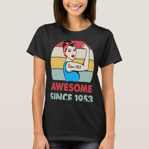 Fantastisk sedan 1953 70 år gammal 70:e födelsedag t shirt