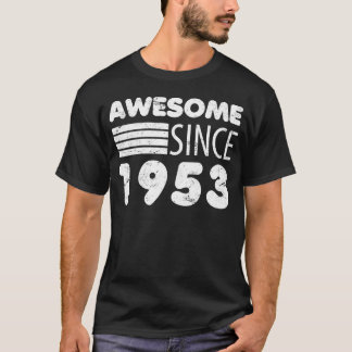 Fantastisk sedan 1953 70:e födelsedagen t shirt