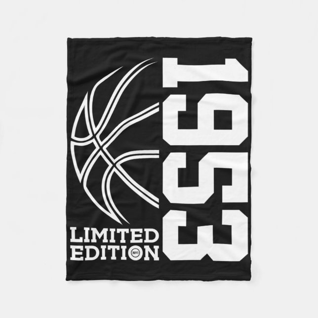 Fantastisk sedan 1953 på födelsedagen Begränsad Ed Fleecefilt (Framsidan)