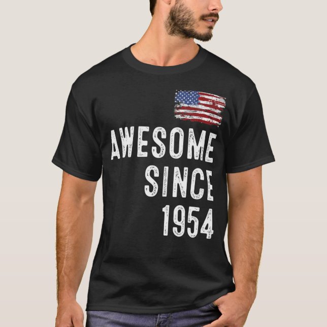 fantastisk sedan 1955 68-årsdagen t shirt (Framsida)