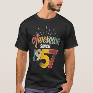 Fantastisk sedan 1957 66:e födelsedagstidningen Re T Shirt