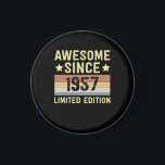 Fantastisk sedan 1957 Retro 65 år gammal födelseda Magnet<br><div class="desc">1</div>