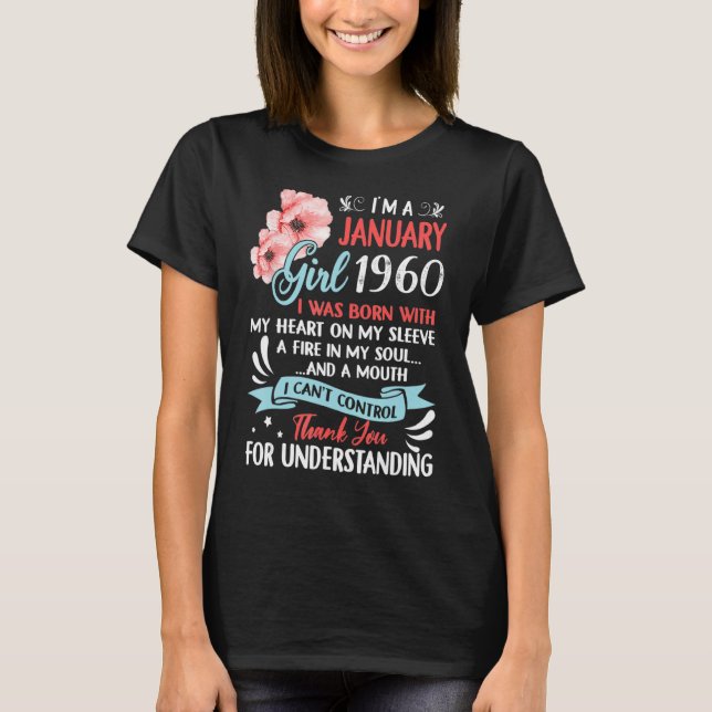 Fantastisk sedan 1960 63:e födelsedagen.. Jag är e T Shirt (Framsida)