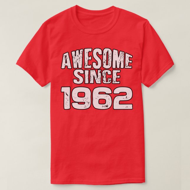 Fantastisk sedan 19621 t shirt (Design framsida)