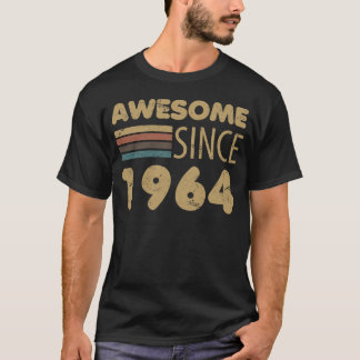 Fantastisk sedan 1964 60:e födelsedagen t shirt