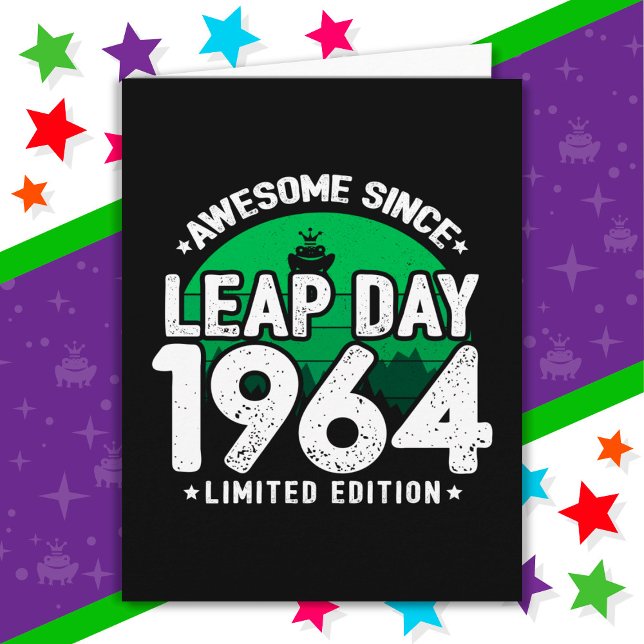 Fantastisk sedan 1964 års lövdag, 29 födelsedagar kort (Skapare uppladdad)
