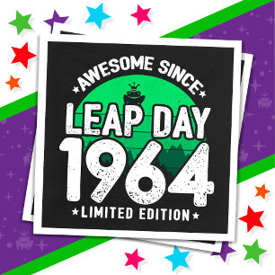 Fantastisk sedan 1964 års lövdag, 29 födelsedagar pappersservett