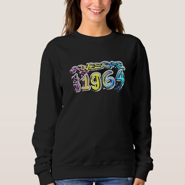 Fantastisk sedan 1964 Graffiti-motiv   T Shirt (Framsida)