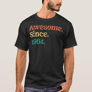 Fantastisk sedan 1964 har 70-talets Retro-Födelsed T Shirt