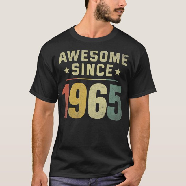 Fantastisk sedan 1965, 57:e födelsedagen: Retro Ma T Shirt (Framsida)