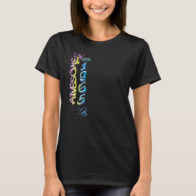 Fantastisk sedan 1965 Graffiti-motiv 1 T Shirt (Framsida)