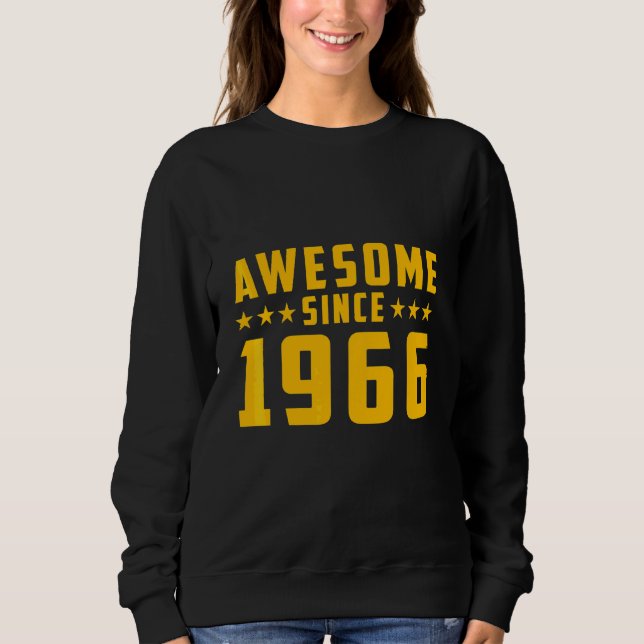 Fantastisk Sedan 1966 Födelsedag T Shirt (Framsida)