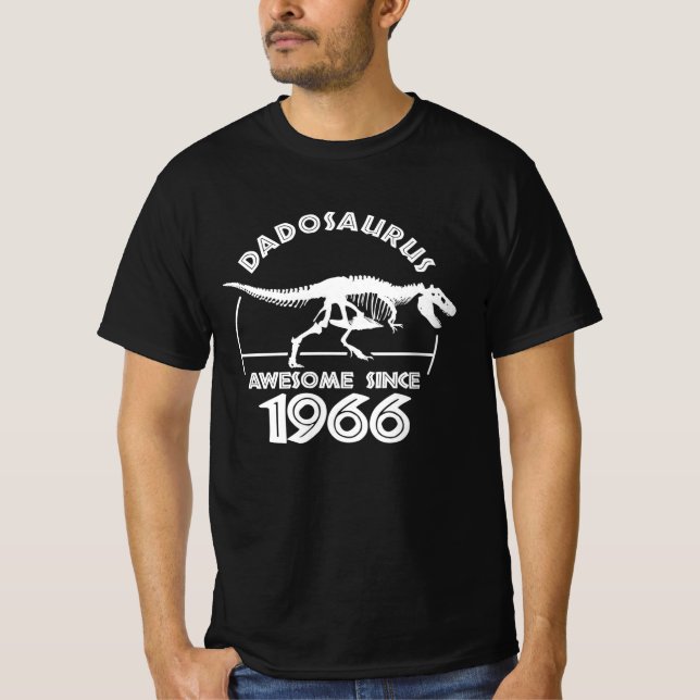 Fantastisk sedan 1966 Pappa Birthday T-Shirt (Framsida)