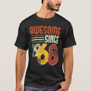 Fantastisk sedan 1968 Vintagen Retro på 55:e födel T Shirt