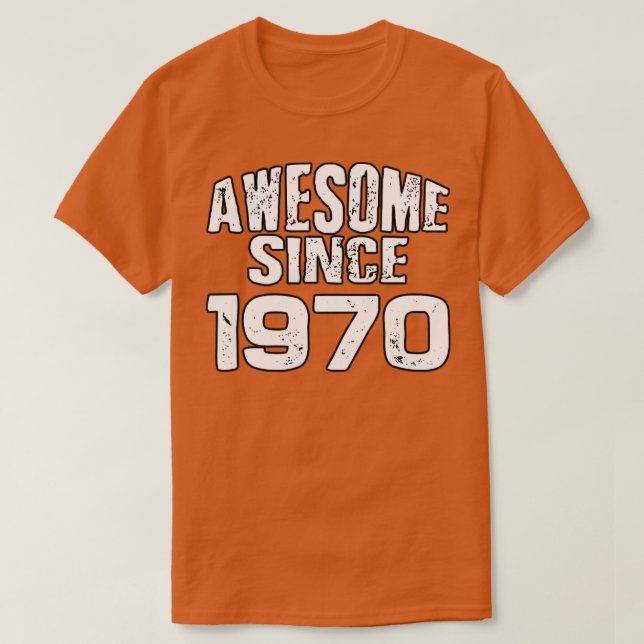 Fantastisk sedan 19701 t shirt (Design framsida)
