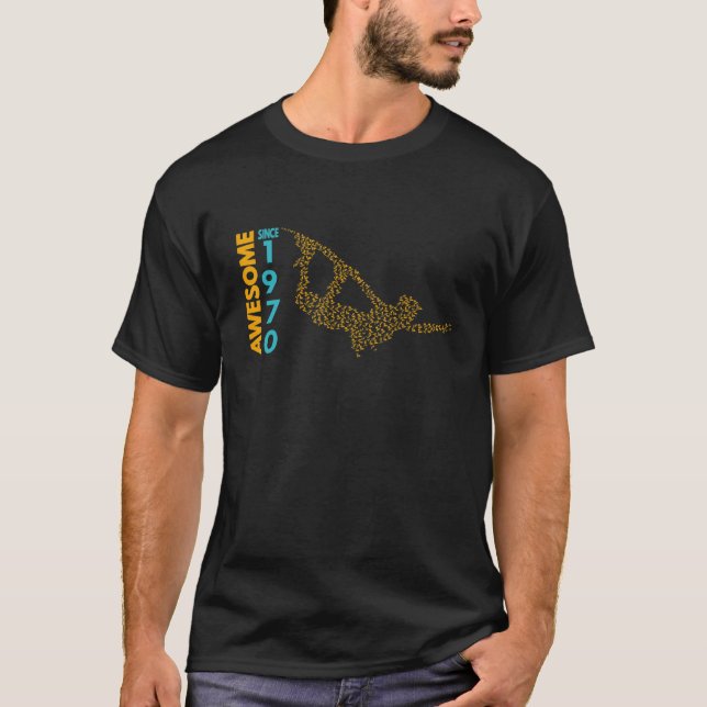 Fantastisk sedan 1970: Wakeboard Lifestyle T Shirt (Framsida)