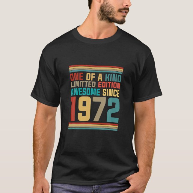 Fantastisk sedan 1972, 50:e Begränsada utgåvan T Shirt (Framsida)