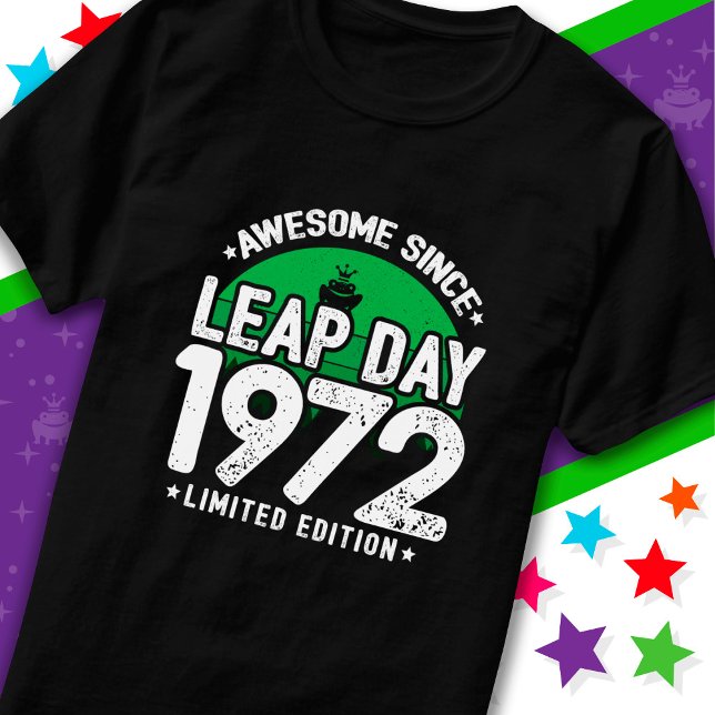 Fantastisk sedan 1972: Bladdagen 29 födelsedagar T Shirt (Skapare uppladdad)
