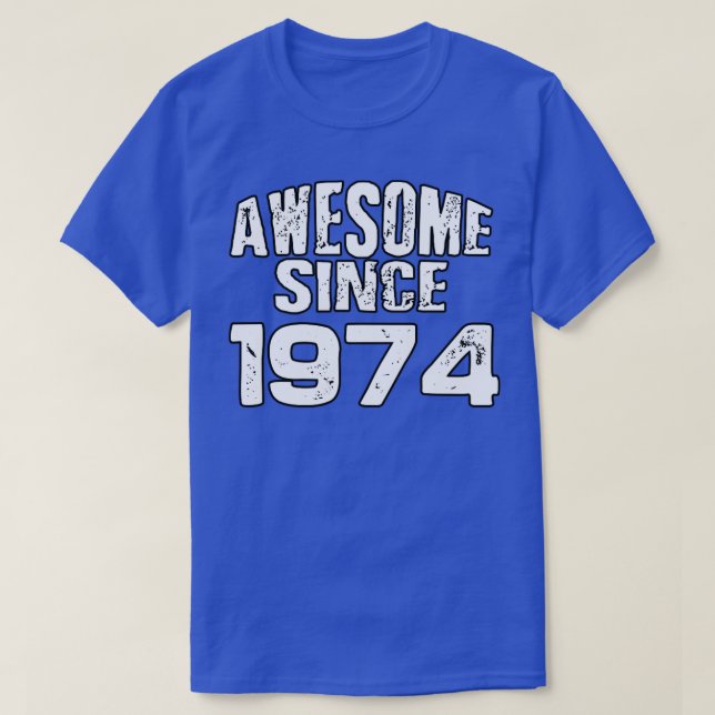 Fantastisk sedan 19741 t shirt (Design framsida)