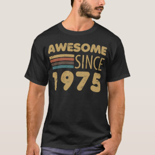 Fantastisk sedan 1975 50:e födelsedagen t shirt