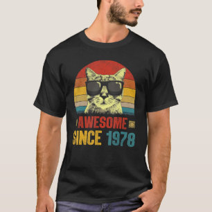 Fantastisk sedan 1978, 45:e födelsedagsdagen t shirt