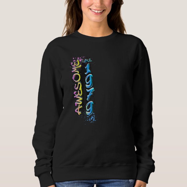 Fantastisk sedan 1979 Graffiti-motiv  1 T Shirt (Framsida)