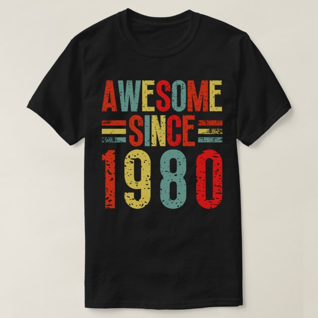 Fantastisk sedan 1980 29 t shirt (Design framsida)